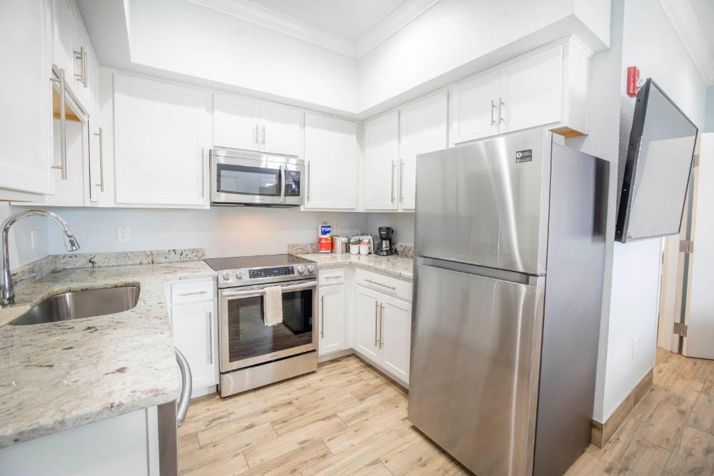 Standard King with Kitchen located across the street interior